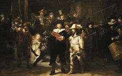 Uitsnede De Nachtwacht,Rembrandt van Rijn