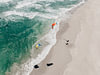 Kitesurfers à Hermanus