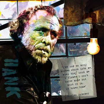 Charles Bukowski by Harald Fischer