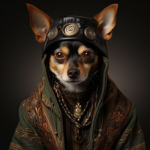 Hund mit Sinn für Humor