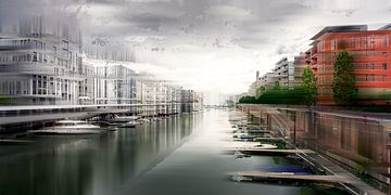 Frankfurt Main - West Harbour by Nicole Holz