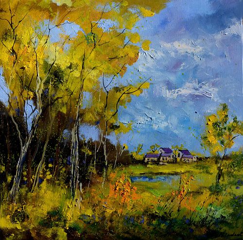 In het begin van de herfst