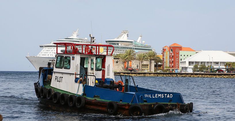 pilot boat loodsbootje willemstad curacao von Frans Versteden
