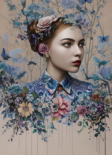 PORTRAIT LADY par Kelly Durieu