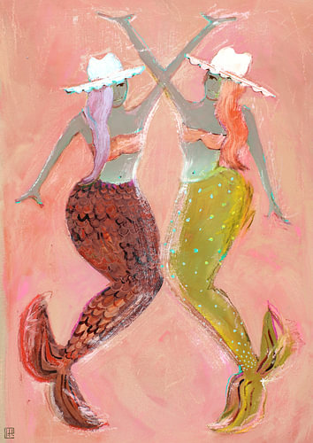 Cowboy mermaids