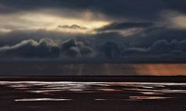 Westerstrand von Schiermonnikoog fotografie