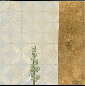 Witte Stokroos Square I, Kathrine Lovell van Wild Apple
