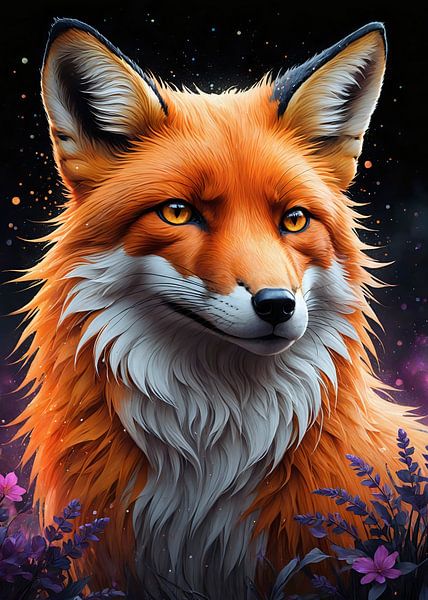 Un renard génial par Rizal Azhari