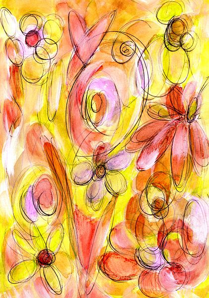 Blumensommer von Claudia Gründler