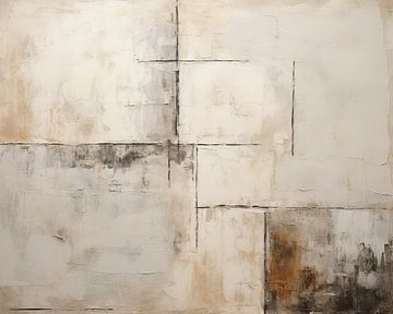 Quadrate | Geflüsterte Einsamkeit von ARTEO Gemälde
