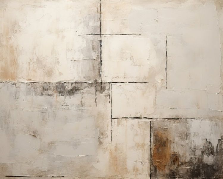 Vierkanten | Whispered Solitude van ARTEO Schilderijen