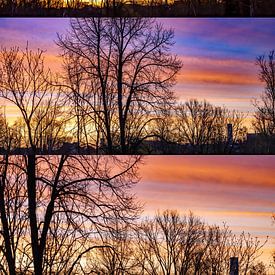 Sunrise over Wismar by Holger Felix