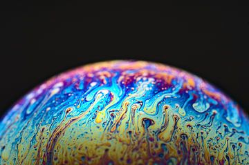 Planet soap bubble by Tim Smeets