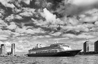 Holland Amerika Lijn cruiseschip De Rotterdam verlaat Rotterdam van Michèle Huge thumbnail