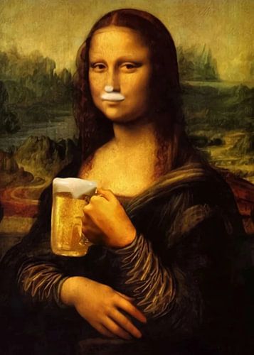 Mona Lisa Lustig von Gold Line