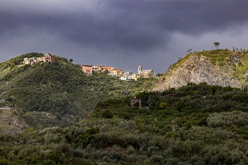 City in the mountains