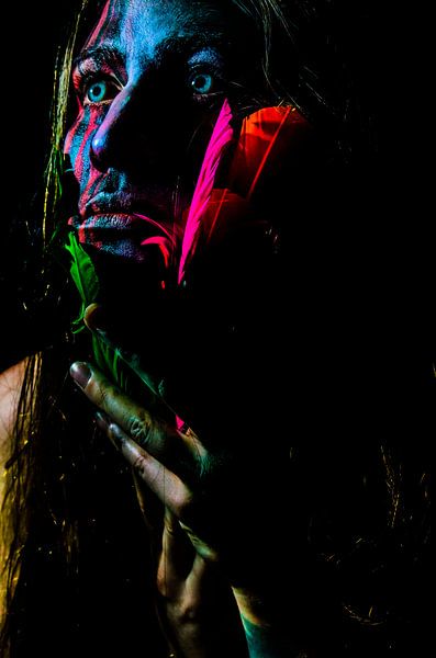 Artfully painted person by Atelier Liesjes