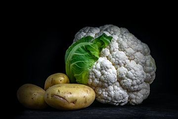 Potatoes with cauliflower