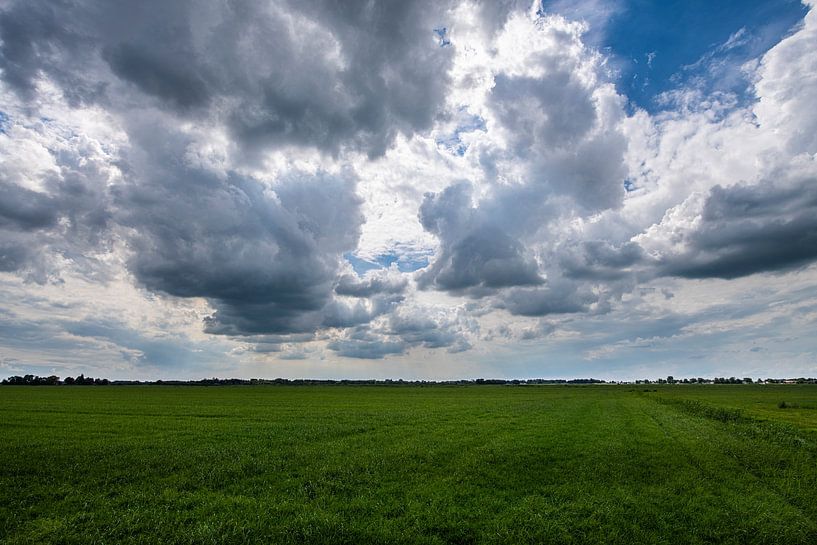 Landscapes and Cloudscapes over Drente by Brian Morgan