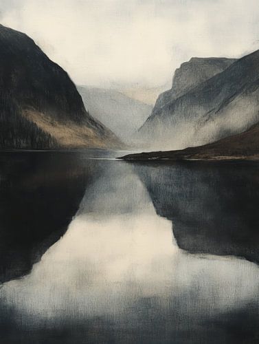 De spiegeling van Japandi Art Studio