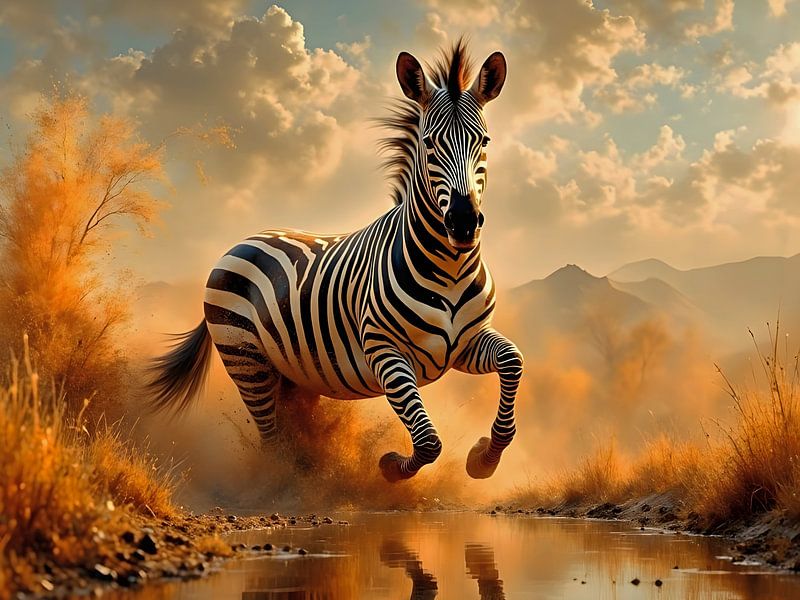 Gallop through the wilderness by Babetts Bildergalerie