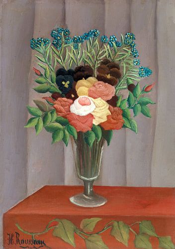 Boeket bloemen, Henri Rousseau - ca. 1909