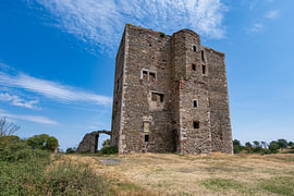 Ein Blick auf die Burgruine Arnstein von Andreas Völkel