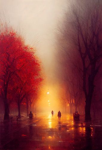 Streetscape in Autumn. Part 4