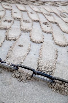 patronen in het zand van Marjo Dekker