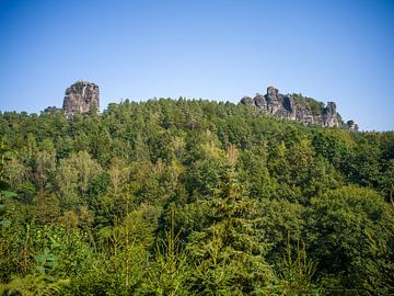 Saxon Switzerland near Rathen by t.ART