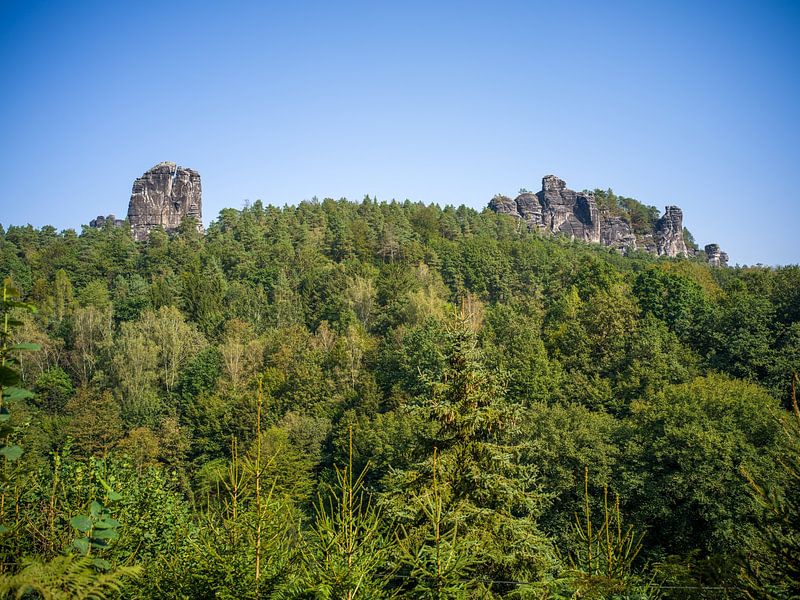 Saxon Switzerland near Rathen by t.ART