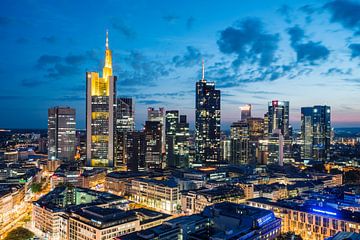 Frankfurt Skyline van davis davis