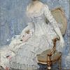 Paul César Helleu - Jeune femme en blanc sur Peter Balan