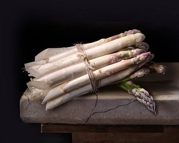 stilleven met Asperges