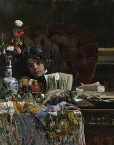 Antonio Mancini - Der mürrische Junge
