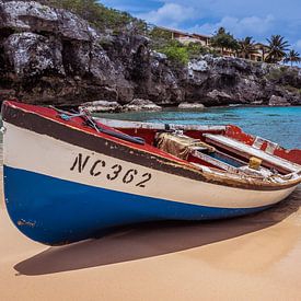 Vissersboot op Curacao by Sebastiaan van Baar