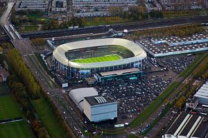 De Kuip von oben gesehen