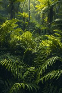 Wandern im Wald