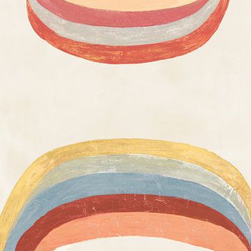 Rainbow Crescent I, Tom Reeves van PI Creative Art