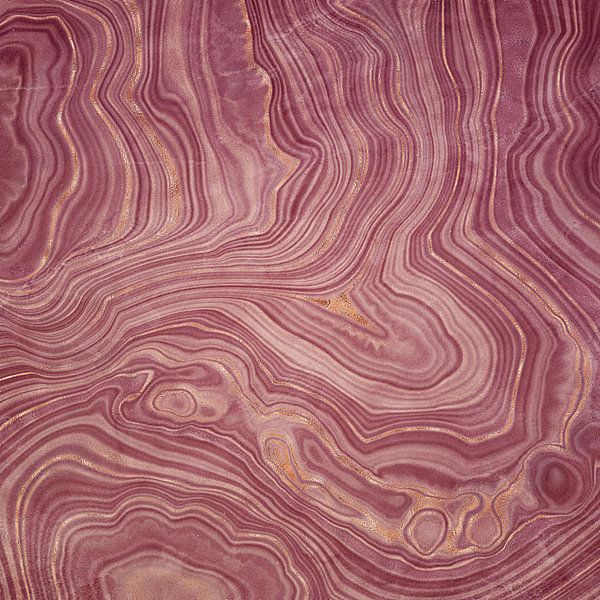 Roze Agaat Textuur 02 van Aloke Design