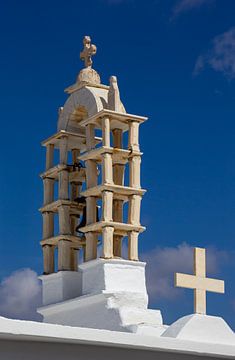 Church bells on Paros, Greece by Adelheid Smitt
