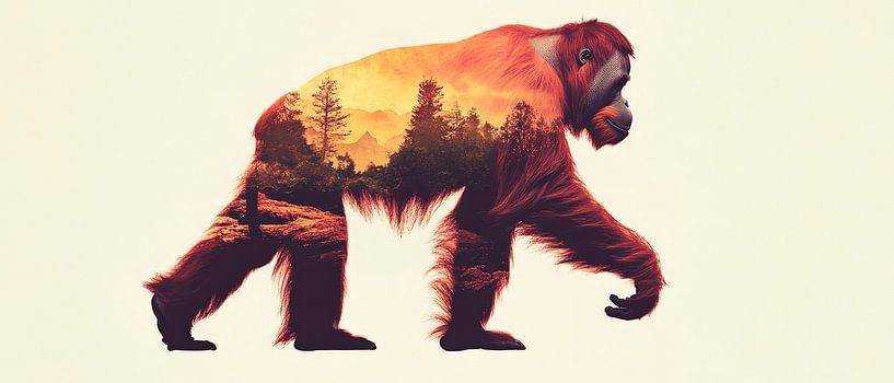 Animal landscape vision by Poster Art Shop