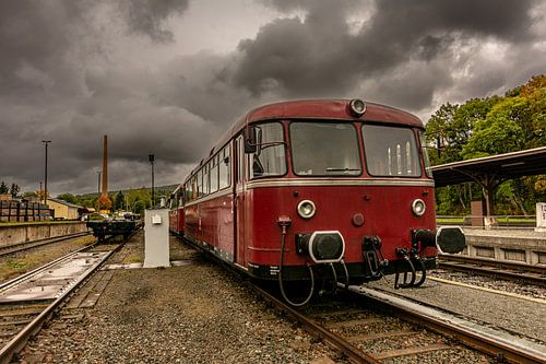 VT 98 Uerdinger Spoorbus in het Ertsgebergte