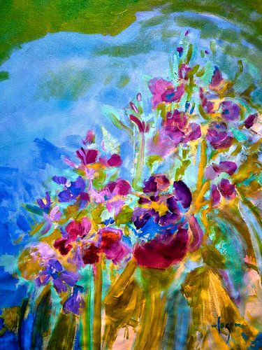 Levendige kleuren en delicate bloemblaadjes