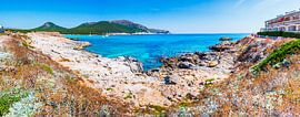 Panorama strand van Mallorca