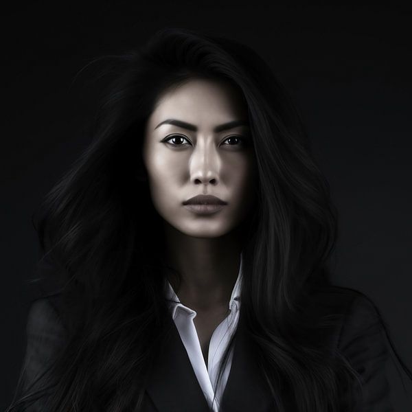 Portrait von fernlichtsicht