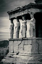 Timeless Guardians: The Caryatids of the Erechtheion (portrait format) by Markus Peters
