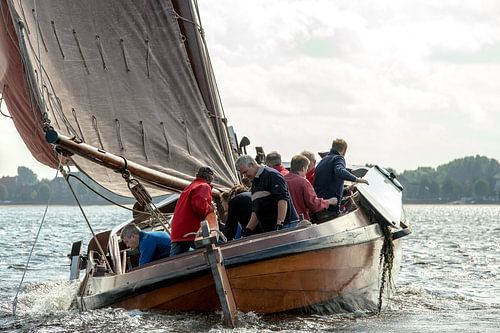 Wedstrijdzeilen met de botter