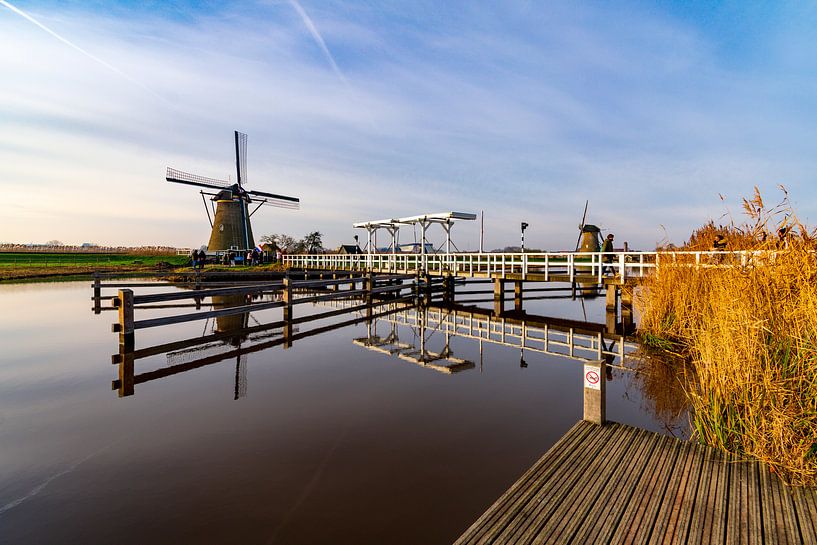 Molen op Kinderdijk van Twan Aarts Photography