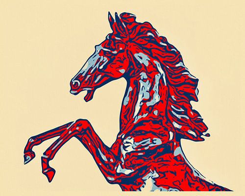 A horse